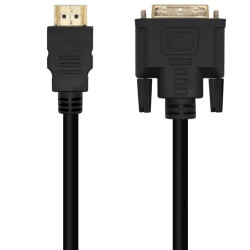 A117-0090 AISENS CABLE DVI A HDMI DVI18+1/M - HDMI A/M NEGRO 1