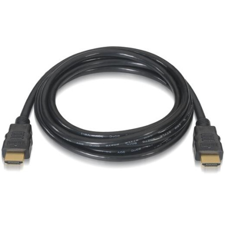 A120-0122 AISENS CABLE HDMI V2.0 PREMIUM ALTA VELOCIDAD HEC 4K@60HZ 18GBPS A/M - A/M NEGRO 3