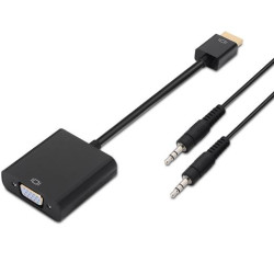 A122-0126 AISENS CONVERSOR HDMI A SVGA + AUDIO