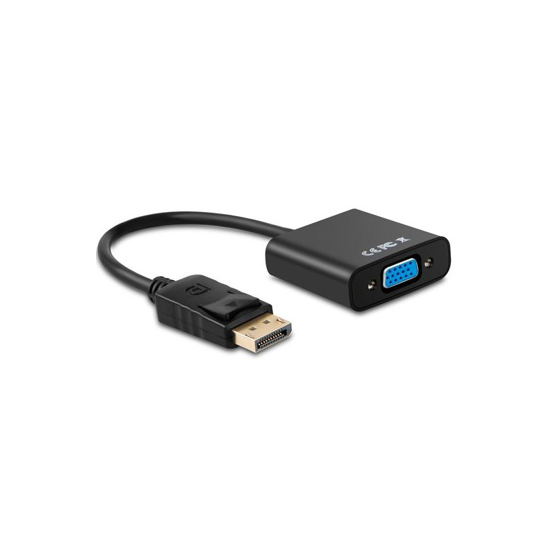 A125-0367 AISENS CONVERSOR DISPLAYPORT A SVGA DP/M - SVGA/H NEGRO 15CM