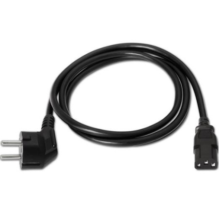 A132-0167 AISENS CABLE ALIMENTACIÓN CPU CEE7/M - C13/H NEGRO 1