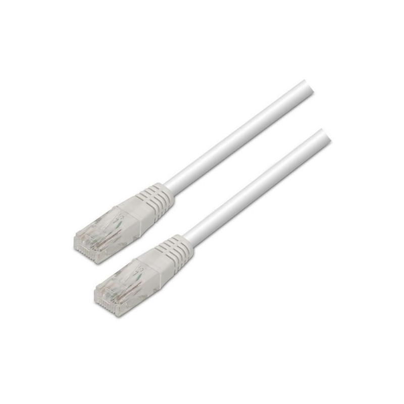 A133-0198 AISENS CABLE DE RED LATIGUILLO RJ45 CAT.5E UTP AWG24 BLANCO 2