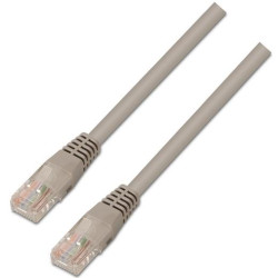 A135-0232 AISENS CABLE DE RED LATIGUILLO RJ45 CAT.6 UTP AWG24 GRIS 5