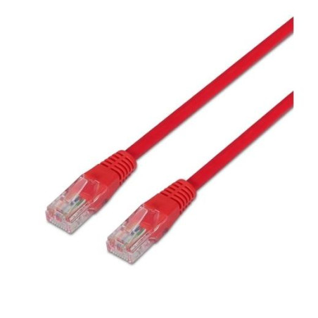 A135-0239 AISENS CABLE DE RED LATIGUILLO RJ45 CAT.6 UTP AWG24 ROJO 2