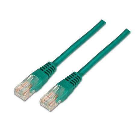 A135-0246 AISENS CABLE DE RED LATIGUILLO RJ45 CAT.6 UTP AWG24 VERDE 1