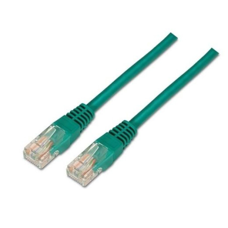 A135-0248 AISENS CABLE DE RED LATIGUILLO RJ45 CAT.6 UTP AWG24 VERDE 3