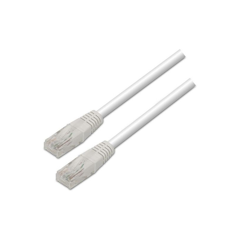 A135-0250 AISENS CABLE DE RED LATIGUILLO RJ45 CAT.6 UTP AWG24 BLANCO 1