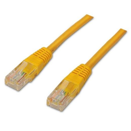 A135-0254 AISENS CABLE DE RED LATIGUILLO RJ45 CAT.6 UTP AWG24 AMARILLO 1