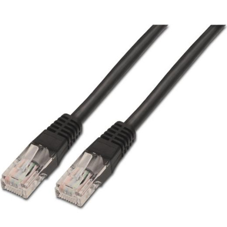 A135-0259 AISENS CABLE DE RED LATIGUILLO RJ45 CAT.6 UTP AWG24 NEGRO 2