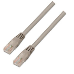 A135-0265 AISENS CABLE DE RED LATIGUILLO RJ45 LSZH CAT.6 UTP AWG24 GRIS 0