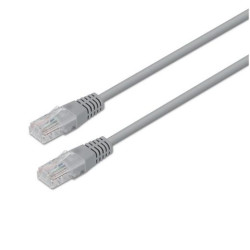 A135-0272 AISENS CABLE DE RED LATIGUILLO RJ45 LSZH CAT.6 UTP AWG24 GRIS 15