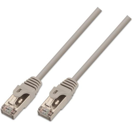 A136-0274 AISENS CABLE DE RED LATIGUILLO RJ45 CAT.6 FTP AWG24 GRIS 1