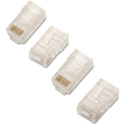 A139-0297 AISENS CONECTOR RJ45 8 HILOS CAT.6 AWG24 (10 UDS)