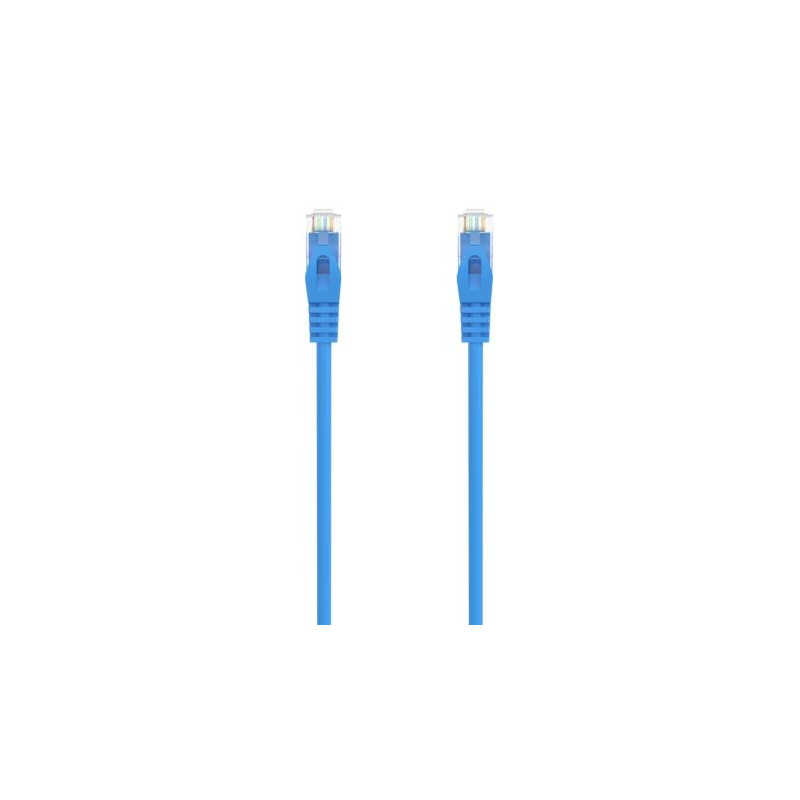 A145-0575 AISENS CABLE DE RED LATIGUILLO RJ45 LSZH CAT.6A 500 MHZ UTP AWG24 AZUL 2