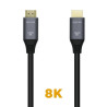 A150-0425 AISENS CABLE HDMI V2.1 PREMIUM ALTA VELOCIDAD HEC 8K@60HZ 48GBPS A/M - A/M GRIS/NEGRO 0