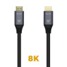 A150-0428 AISENS CABLE HDMI V2.1 PREMIUM ALTA VELOCIDAD HEC 8K@60HZ 48GBPS A/M - A/M GRIS/NEGRO 2