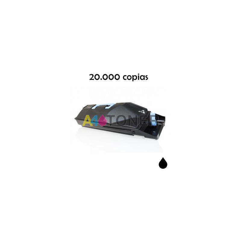 Toner compatible TK865 / TK-865 kyocera negro alternativo al toner original Kyocera 1T02JZ0EU0