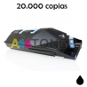 Toner compatible TK865 / TK-865 kyocera negro alternativo al toner original Kyocera 1T02JZ0EU0