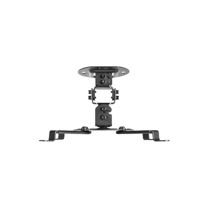 CP03TSR-127 AISENS SOPORTE UNIVERSAL GIRATORIO INCLINABLE DE TECHO PARA PROYECTOR NEGRO