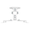 CP03TSR-129 AISENS SOPORTE UNIVERSAL GIRATORIO INCLINABLE DE TECHO PARA PROYECTOR BLANCO