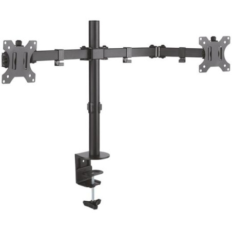 DT32TSR-041 AISENS SOPORTE DE MESA ECO GIRATORIO INCLINABLE 3 PIVOTES 2 BRAZOS PARA TV/MONITOR 8KG 13"/32" NEGRO