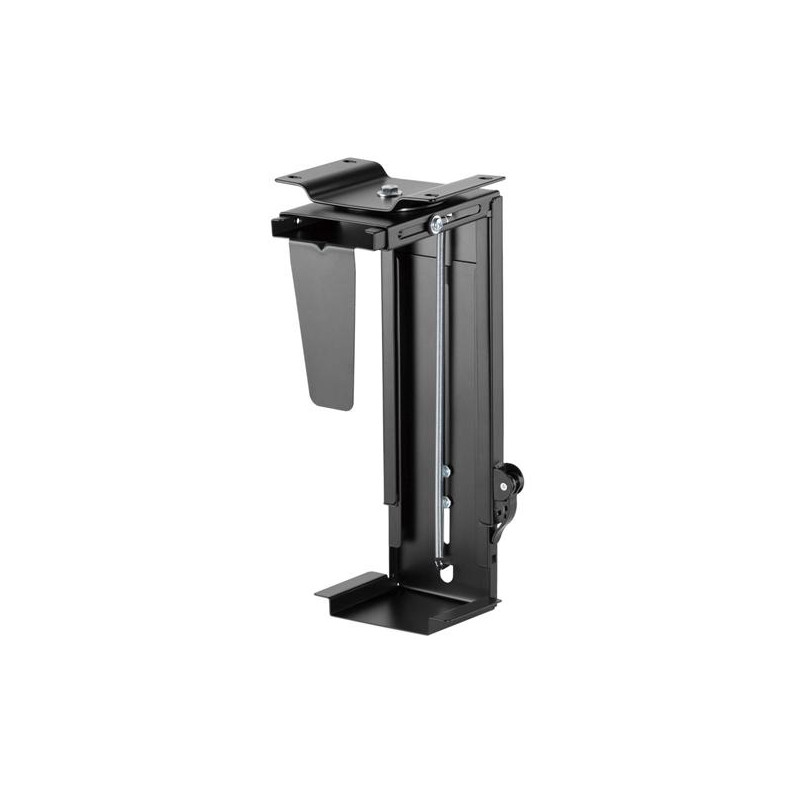 MPC03-201 AISENS  SOPORTE GIRATORIO Y ALTURA PERSONALIZABLE PARA CPU POR DEBAJO DE ESCRITORIO CON MANGO DE BLOQUEO FÁCIL