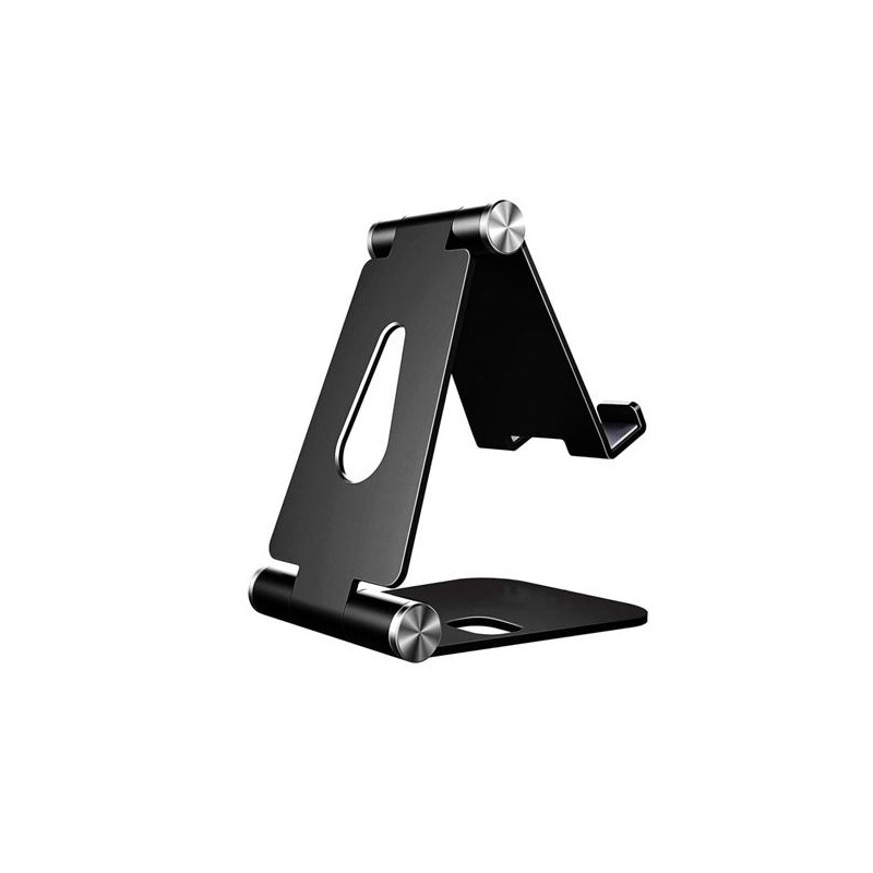 MS2PM-090 AISENS SOPORTE DE SOBREMESA TAMAÑO M AJUSTABLE 2 PIVOTES PARA MOVIL/TABLET NEGRO