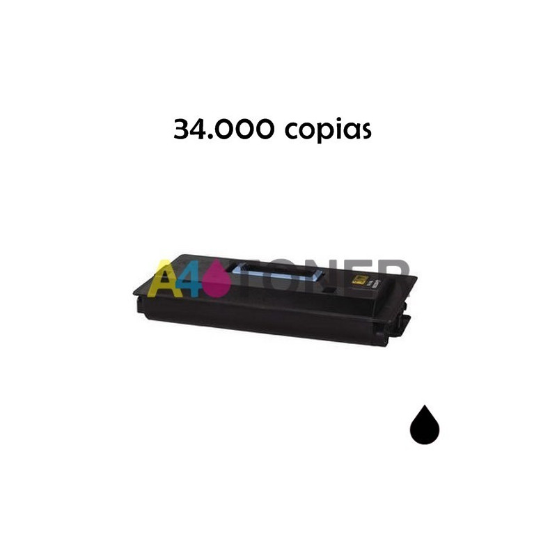 Toner compatible TK715 / TK-715 / TK 715 Kyocera alternativo al toner original Kyocera/Mita 1T02GR0EU0