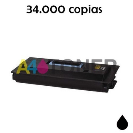 Toner compatible TK715 / TK-715 / TK 715 Kyocera alternativo al toner original Kyocera/Mita 1T02GR0EU0