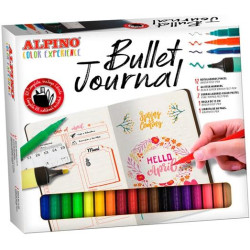 AR001010 ALPINO ROTULADORES BULLET JOURNAL COLOR EXPERIENCE KIT COMPLETO C/SURTIDOS ESTUCHE 22 PIEZAS