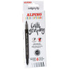 AR001040 ALPINO ROTULADORES CALLIGRAPHY COLOR EXPERIENCE SET DE 6 GRIS/NEGRO