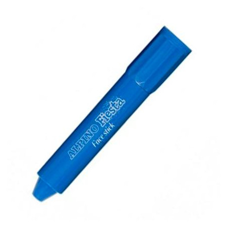 DL000089 ALPINO MAQUILLAJE EN BARRA FIESTA FACE STICK CAJA 6 AZUL