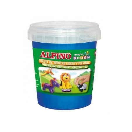 DP000148 ALPINO PASTA DE MOLDEAR MAGIC DOUGH BOTE 160GR AZUL