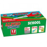 PT0001 ALPINO TIJERAS ESCOLARES SCHOOL ESPECIAL ACERO INOXIDABLE C/SURTIDOS