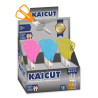 PT0014 KAICUT TIJERAS ESCOLARES 130MM ACERO INOXIDABLE C/SURTIDOS