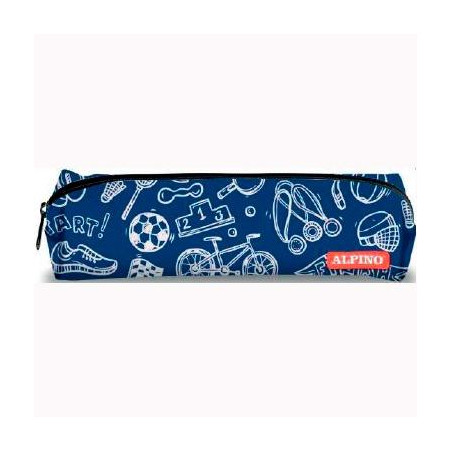 UA000163 ALPINO ESTUCHE SPORTS 1 CREMALLERA 21X6X5CM MULTICOLOR