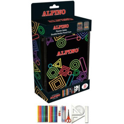 UA000166 ALPINO PLUMIER PEQUEÑO DOBLE BLACK EN BLÍSTER MATERIAL INCLUÍDO