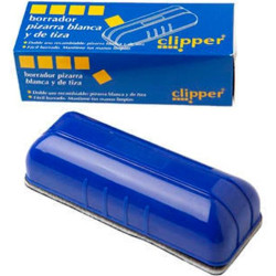 PP0198 ALPINO BORRADOR PIZARRA BLANCA Y NEGRA CLIPPER