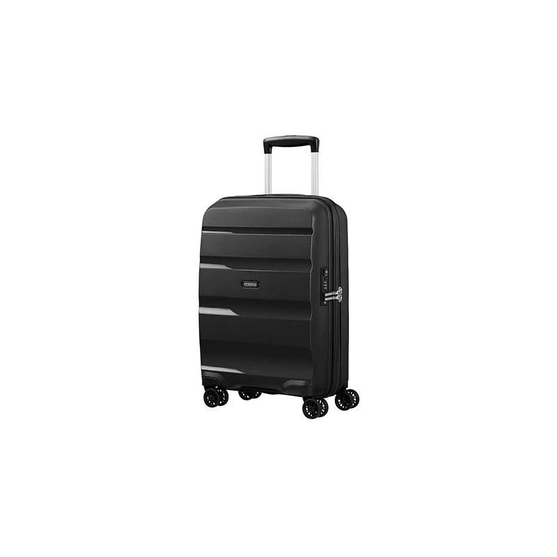 SA134849 NE AMERICAN TOURISTER SPINNER RÍGIDO BON AIR 4 RUEDAS 200X400X550MM C/CERRADURA TSA DE 3 DÍGITOS PP NEGRO