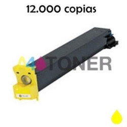 Toner comaptible Konica TN210 / TN 210 amarillo genérico al toner original konica Minolta 8938-510