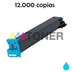 Toner comaptible Konica TN210 / TN 210 cyan genérico al toner original konica Minolta 8938-512