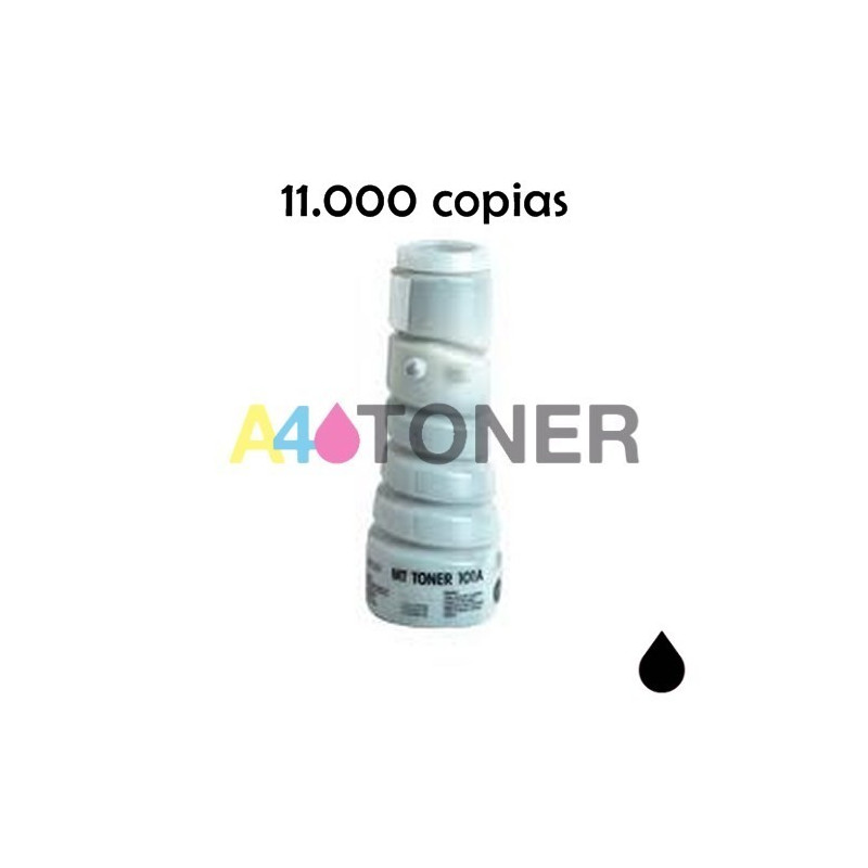 Toner compatible konica MT-106B / TN114 genérico al toner original Konica Minolta MT106B / TN-114 / TN 114