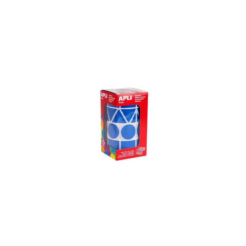 11162 APLI GOMETS FIGURAS SURTIDAS ROLLO AZUL XL