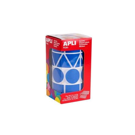 11162 APLI GOMETS FIGURAS SURTIDAS ROLLO AZUL XL