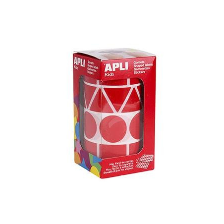 11163 APLI GOMETS FIGURAS SURTIDAS ROLLO ROJO XL