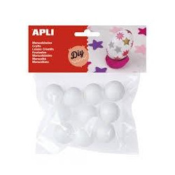 13278 APLI BOLA POREXPAN 25MM Ø -10U-