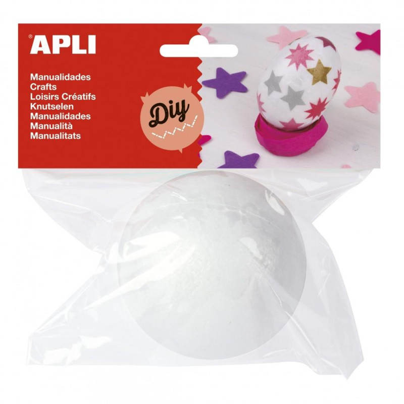 13477 APLI BOLA POREXPAN 80MM Ø -1U-