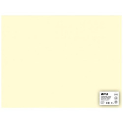 14255 APLI CARTULINA 50X65CM 170GR PACK DE 25H MARFIL