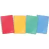 IMP0119 IMPREX CUADERNO ESPIRAL TAPA PP FOLIO 80H 90GR 4X4 COLORES SURTIDOS