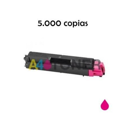 Toner compatible TK590 / TK-590 kyocera magenta alternativo al toner original Kyocera 1T02KVBNL0 TK 590